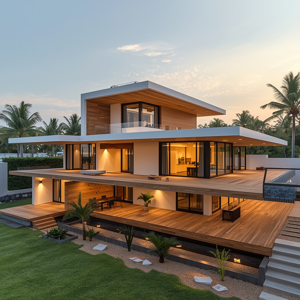 Villa Model prefab home - 1200-2000+ sq ft